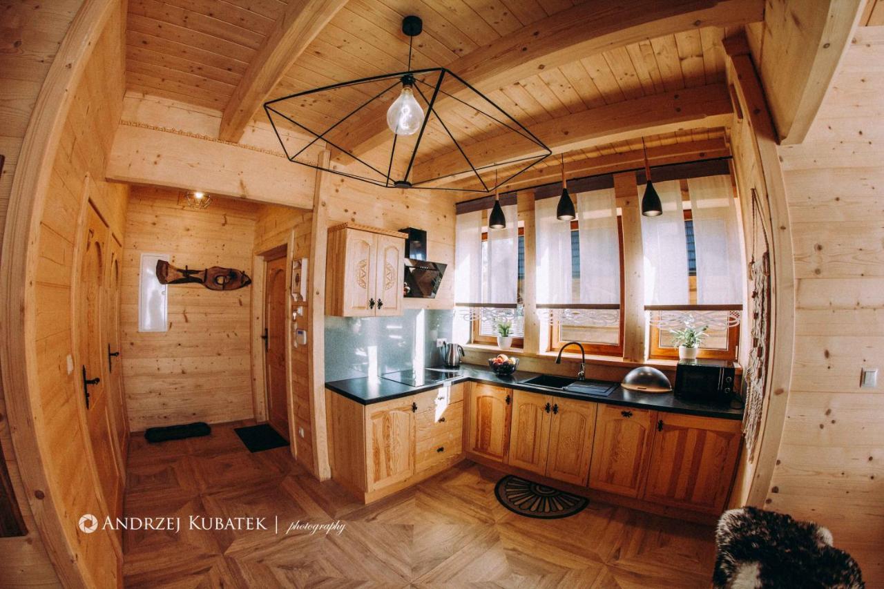 Domki Malcykowka W Zebie Z Jacuzzi Zab Exterior foto
