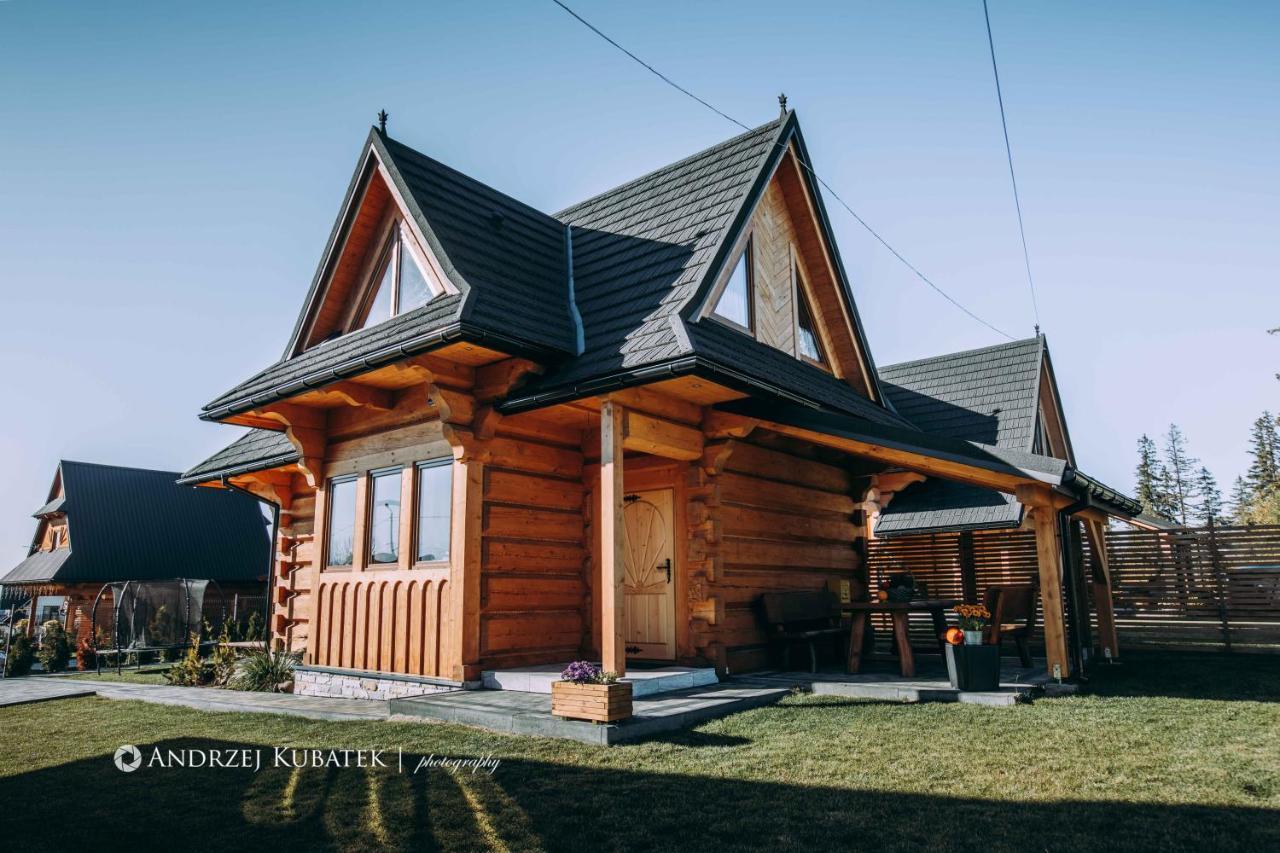 Domki Malcykowka W Zebie Z Jacuzzi Zab Exterior foto